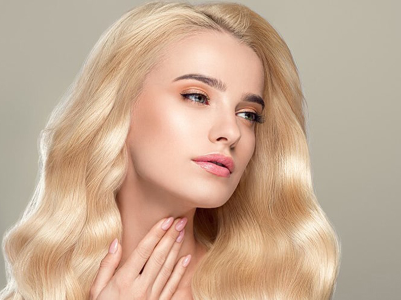 رنگ مو برای پوست سفید خنثی